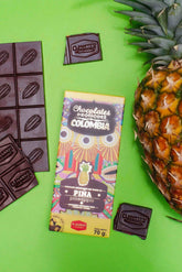 Pineapple chocolate bar